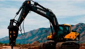 Martillo para excavadora Hyundai