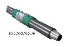 Escariador rotatorio