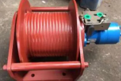Winch compacto con motor hidráulico