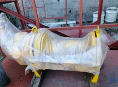 Winch embalado y listo para su envío